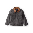 Veste en Jean Col en Velours Côtelé Garçon OshKosh - Noir
