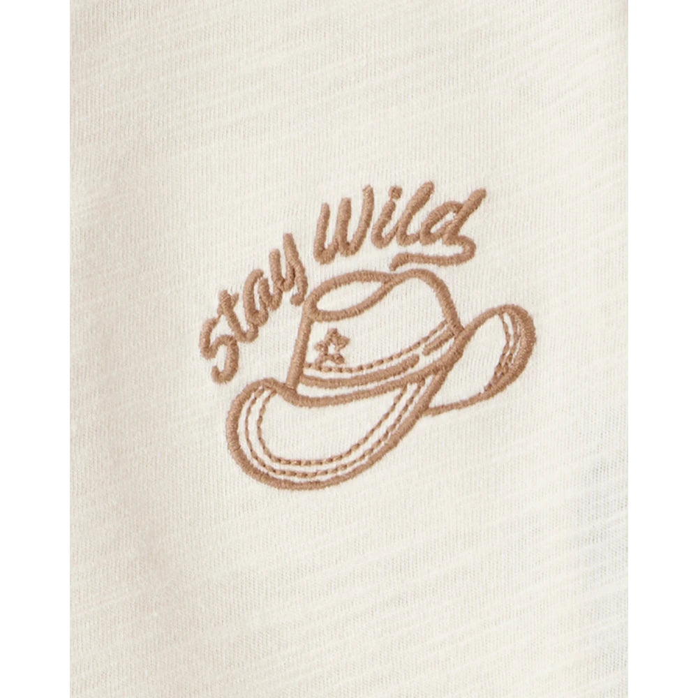 T-shirt Henley Stay Wild à Manches Longues Garçon OshKosh - Multi