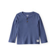 T-shirt Henley Isotherme à Manches Longues Garçon OshKosh - Marine