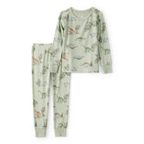 Pyjama 2 Pièces PurelySoft Dinosaures Garçon Carter's - Vert