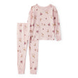 Pyjama 2 Pièces PurelySoft Faons Fille Carter's - Rose