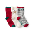 Lot de 3 Paires de Chaussettes de Noël Rennes Garçon Carter's - Multi