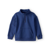 Sweat Demi-Zip en Molleton Garçon Carter's - Bleu Marine
