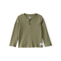 Boy OshKosh Long-Sleeve Henley Tee - Olive