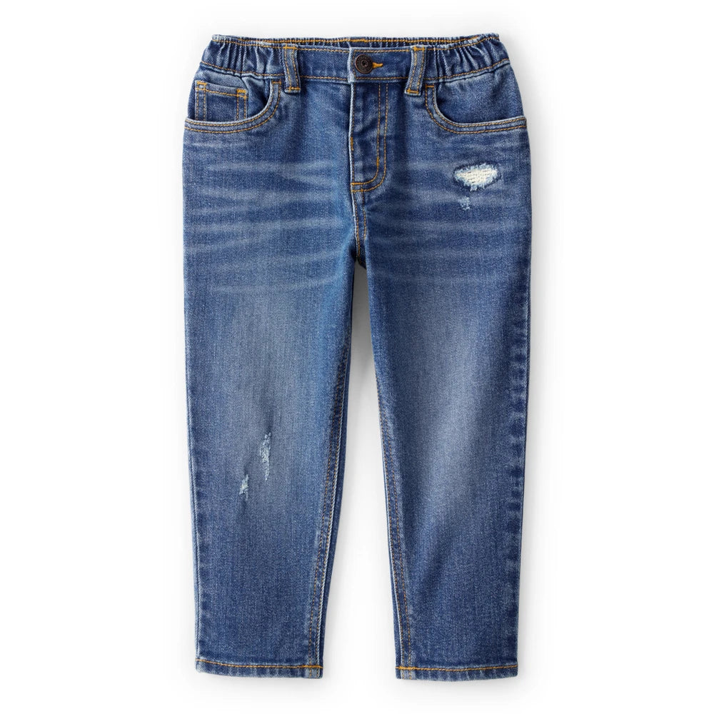 Jean Fuselé Effet Usé Garçon OshKosh - Bleu