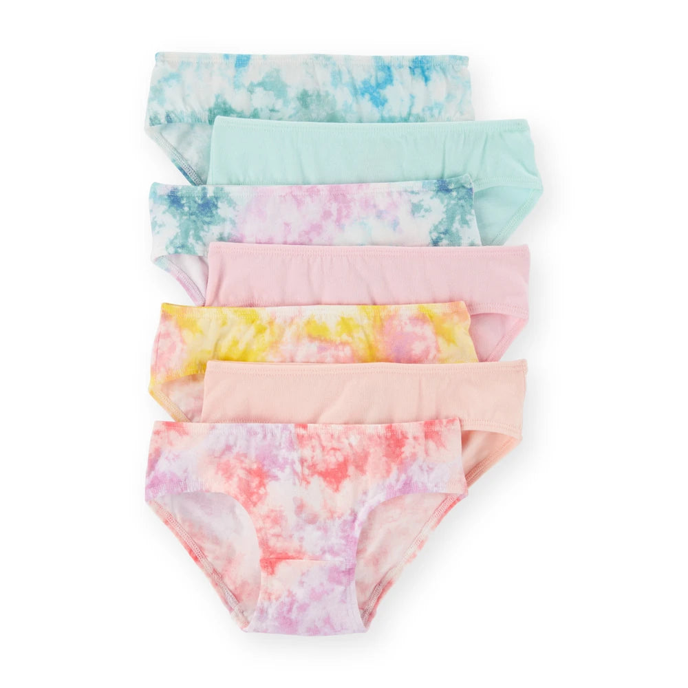 Lot de 7 Culottes Tie-Dye Fille Carter's - Multi