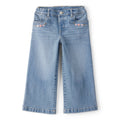 Girl OshKosh Embroidered Wide-Leg Jeans - Blue