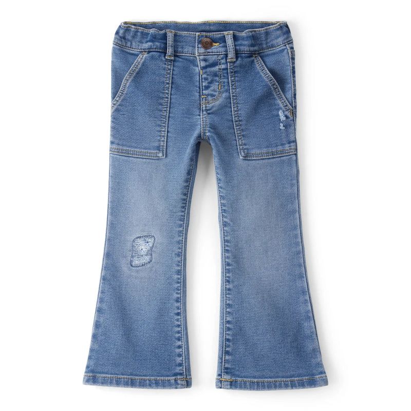 Girl OshKosh Stretch Flare Jeans - Blue