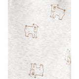 Ensemble T-shirt & Pantalon en Polaire Ourson Garçon Carter's - Marron