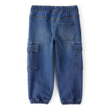 Jogger Cargo en Jean Garçon OshKosh - Délavage Foncé
