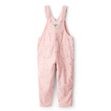 Salopette en Velours Côtelé Imprimé Nœuds Fille OshKosh - Rose