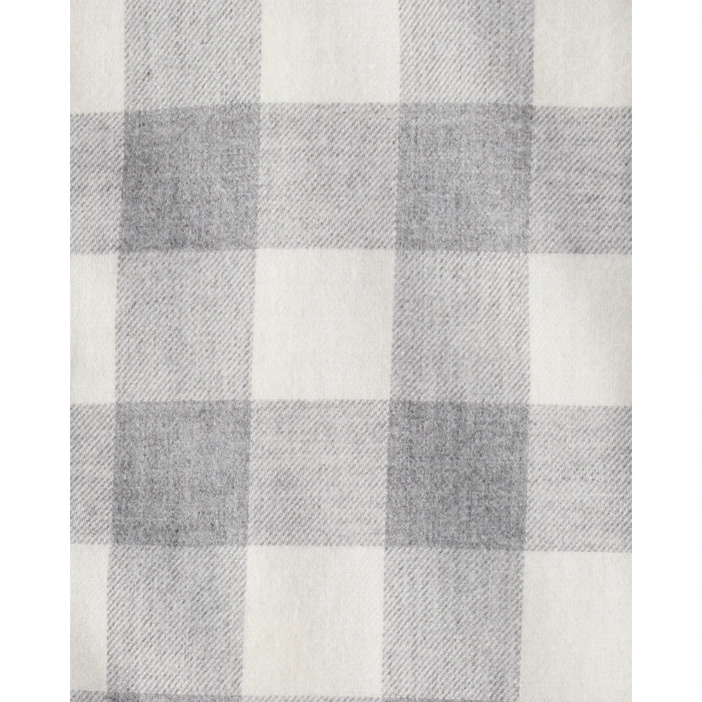 Chemise à Carreaux à Manches Longues Garçon OshKosh - Gris