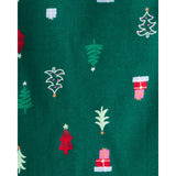 Pyjama 2 Pièces en Coton Sapins de Noël Carter's - Vert