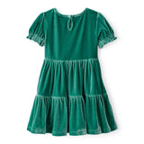 Robe de Fête en Velours Fille Carter's - Vert
