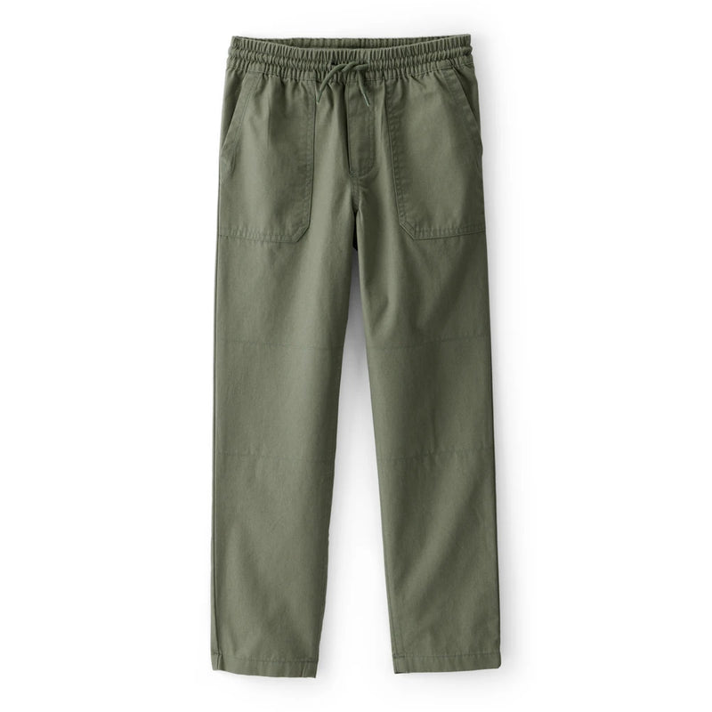 Boy Carter's Pull-On Pants - Olive