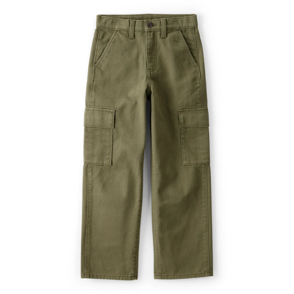 Pantalon Cargo en Coton Garçon OshKosh - Olive