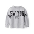 Sweat New York Garçon Carter's - Gris Chiné