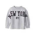 Boy Carter's New York Sweatshirt - Heather Gray