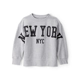 Sweat New York Garçon Carter's - Gris Chiné