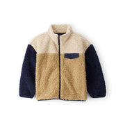 Veste Zippée en Sherpa Garçon Carter's - Crème & Marine