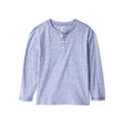 T-shirt Henley à Manches Longues Garçon OshKosh - Marine