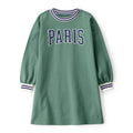 Robe à Manches Longues Paris Fille Carter's - Vert