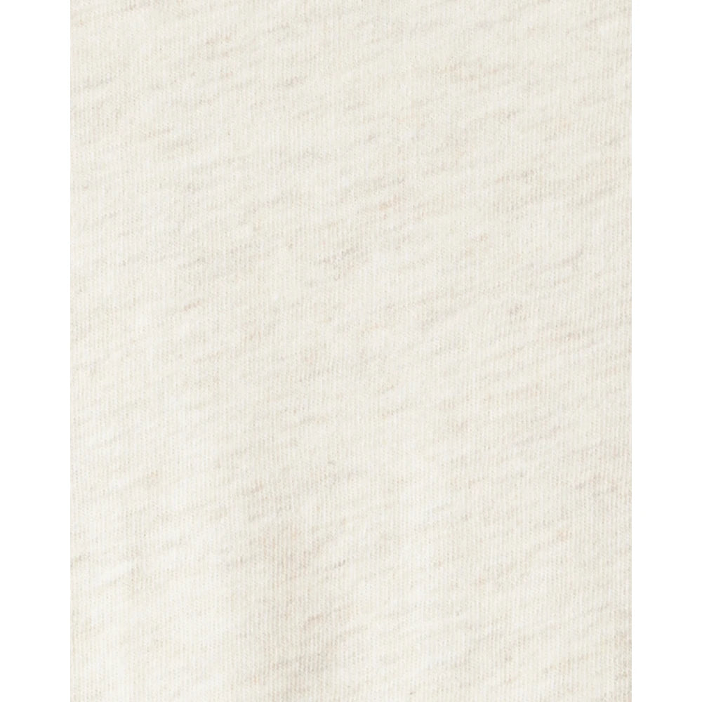 Haut Péplum à Manches Longues Fille Carter's - Beige Chiné