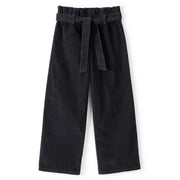 Pantalon Large en Velours Côtelé Fille Carter's - Noir