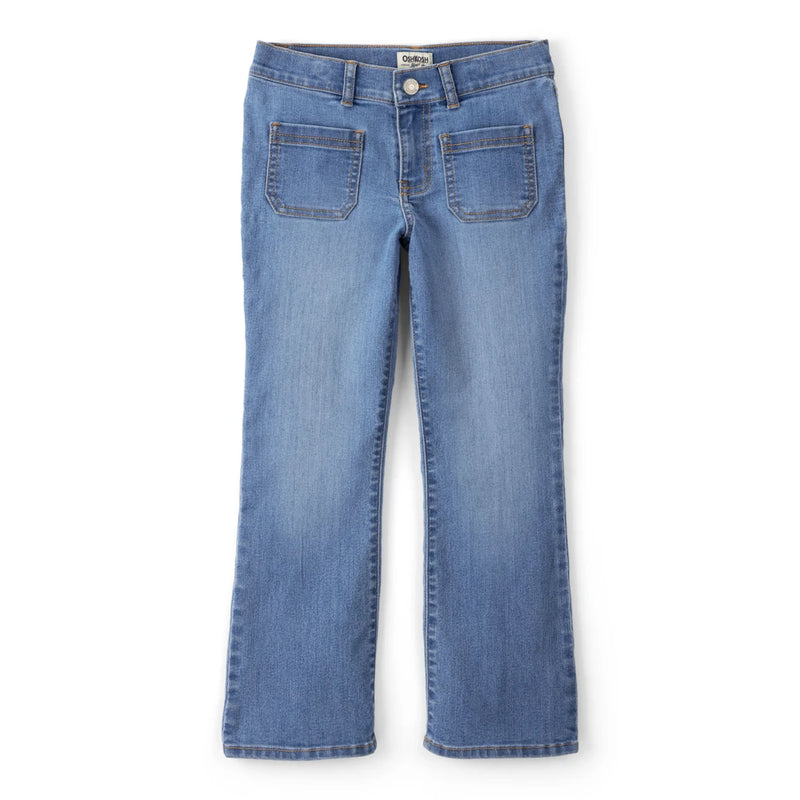 Girl OshKosh Stretch Flare Jeans - Blue
