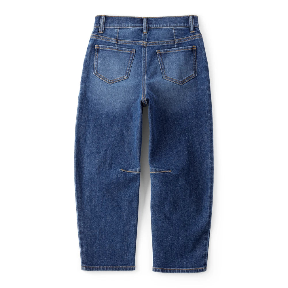 Jean à Jambe Large Effet Usé Fille OshKosh - Bleu