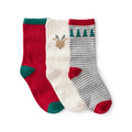 Lot de 3 Paires de Chaussettes de Noël Rennes Garçon Carter's - Multi