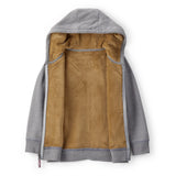 Veste Zippée à Capuche en Velours Garçon Carter's - Gris