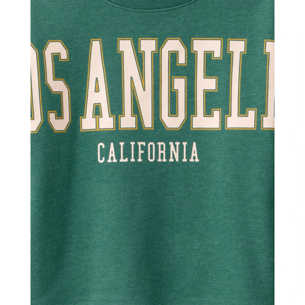 Sweat Los Angeles Garçon Carter's - Vert