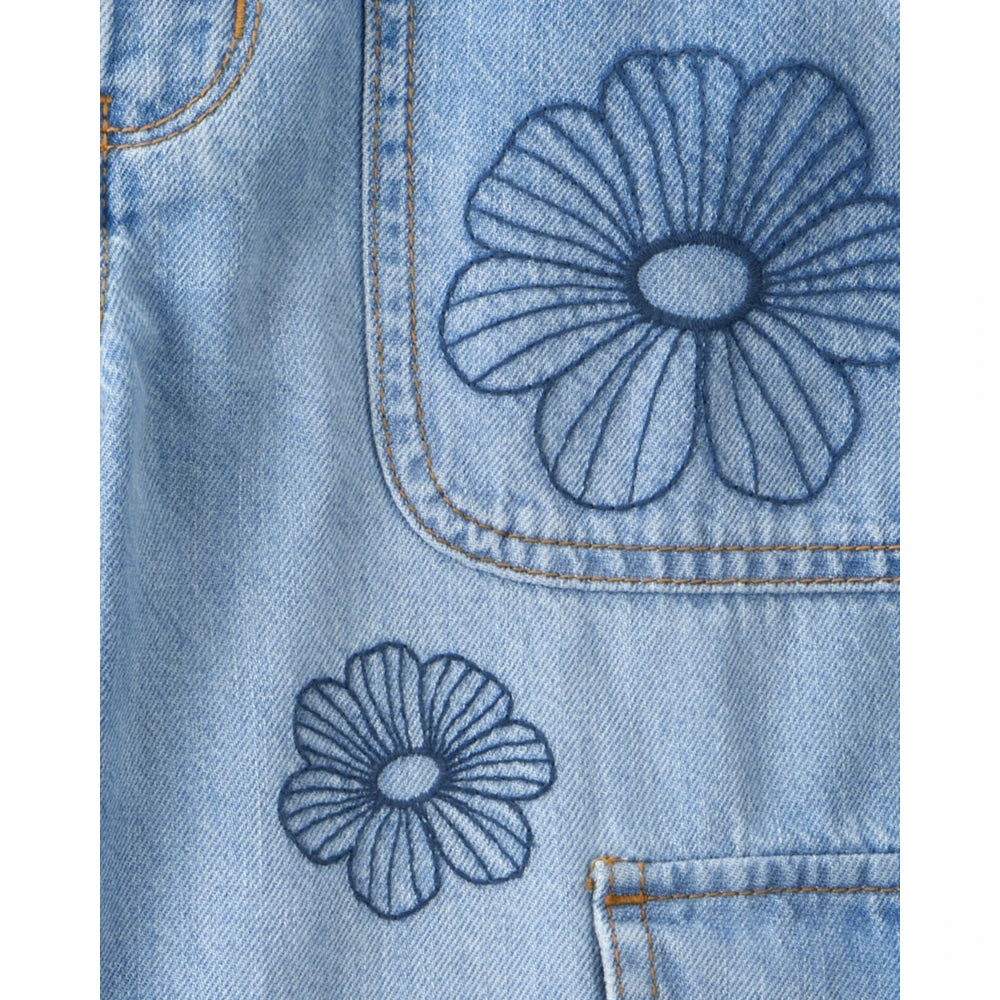 Jean Cargo à Jambe Large Fille OshKosh - Bleu Clair