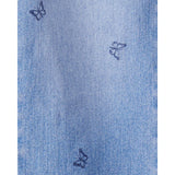 Jean à Enfiler Imprimé Fille OshKosh - Bleu