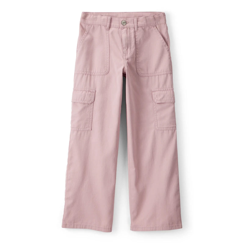 Girl OshKosh Wide-Leg Cargo Pants - Pink