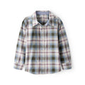 Chemise à Carreaux à Manches Longues Garçon OshKosh - Bleu
