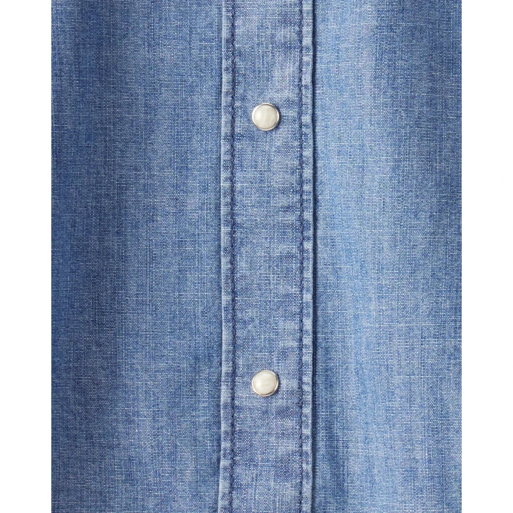 Chemise Western en Chambray Garçon OshKosh - Bleu