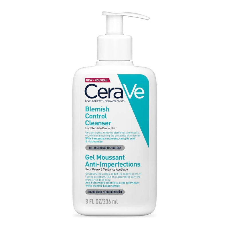 CeraVe جل رغوي مضاد للشوائب للبشرة الدهنية المعرضة لحب الشباب – 236 مل