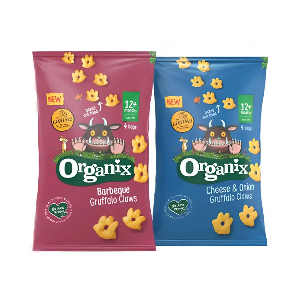 Organix Gruffalo Cheese & Onion Claws 12M+