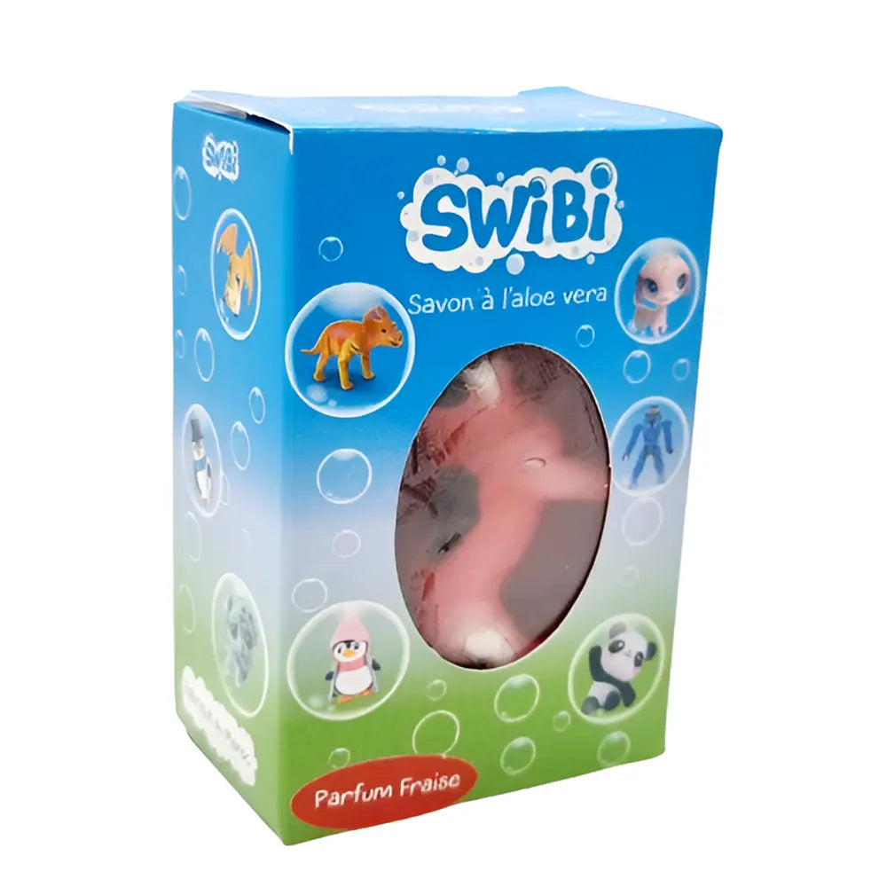 Swibi Savon Parfumé Fraise Chien  -  100g