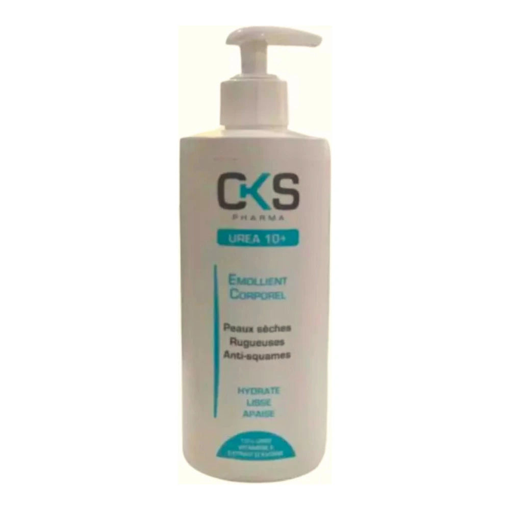 Cks Urea 10+ émollient 400 ml – flacon vu de face