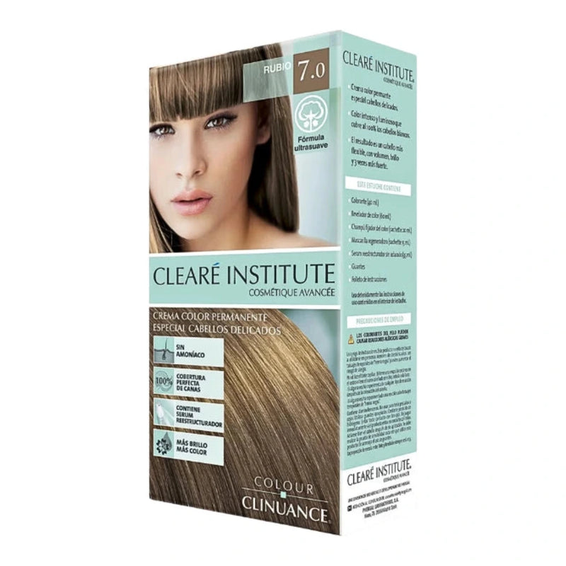 Cleare Institute Colour Clinaunce Permanente 7.0 170ml