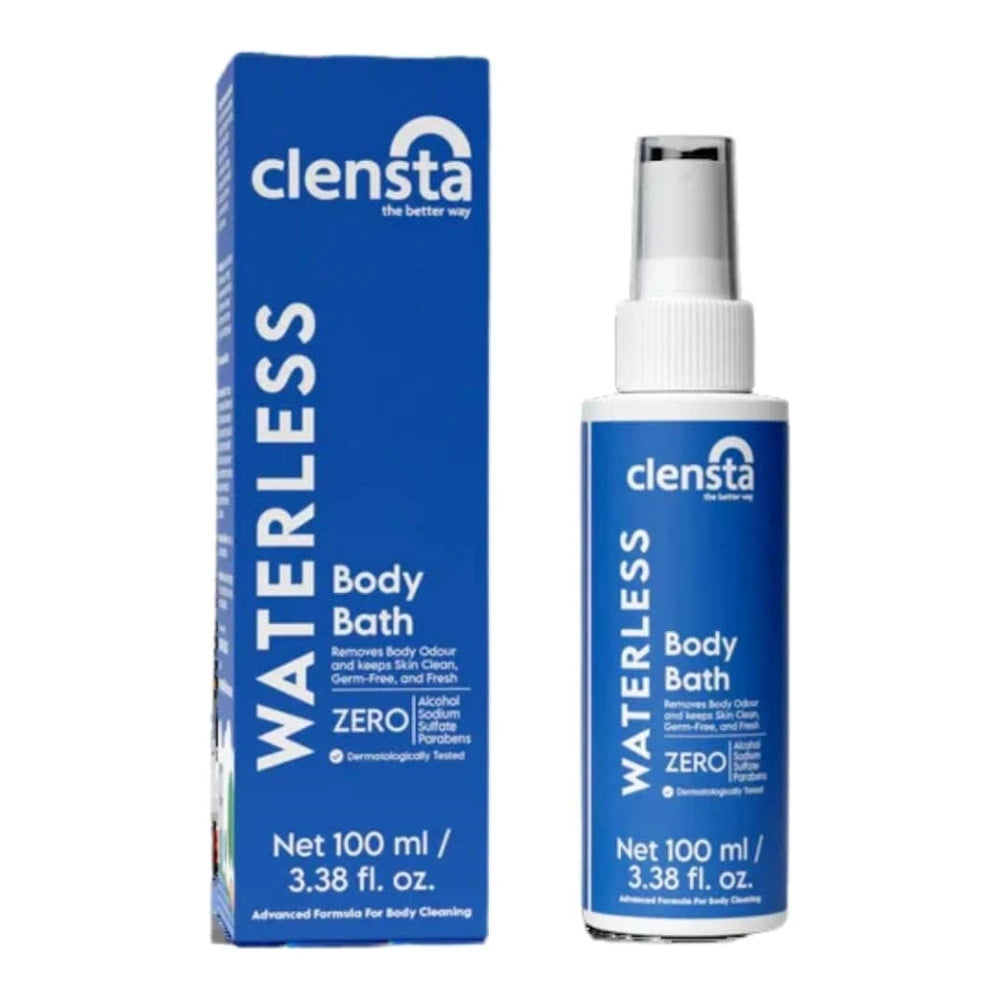 Bain de corps sans eau Clensta 100 ml – flacon