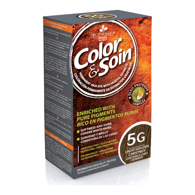 Les 3 Chênes Color & Soin 5G Light Golden Chestnut