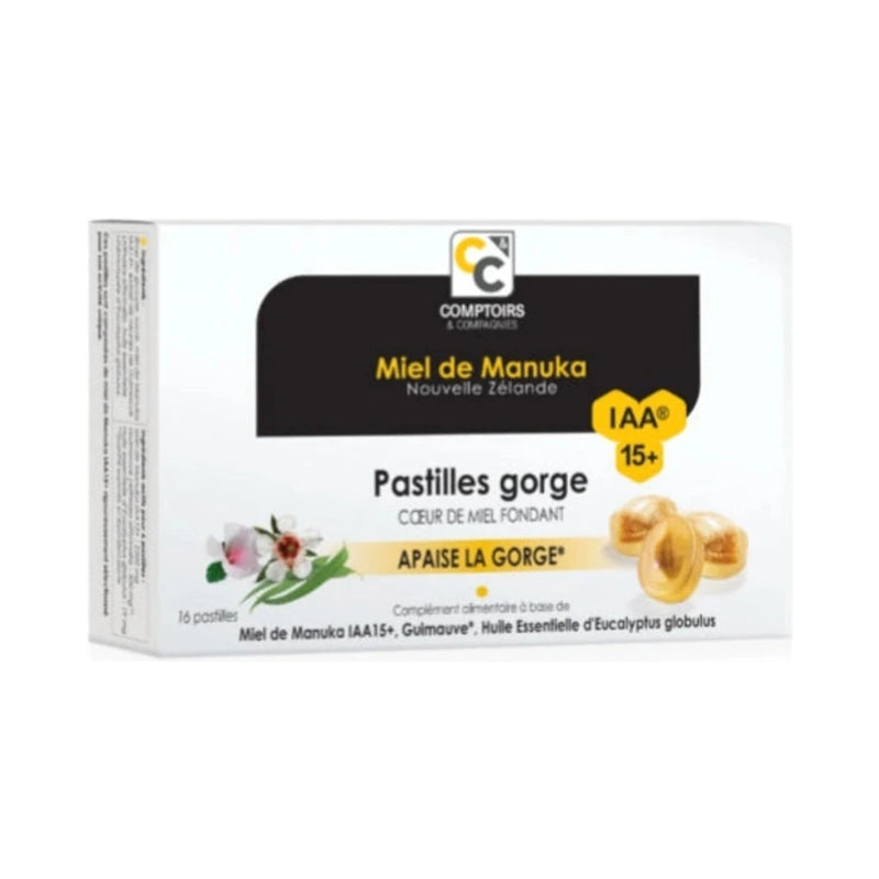 PASTILLAS DE MIEL DE MANUKA CON FORMA DE CORAZÓN DERRITADO IAA15+