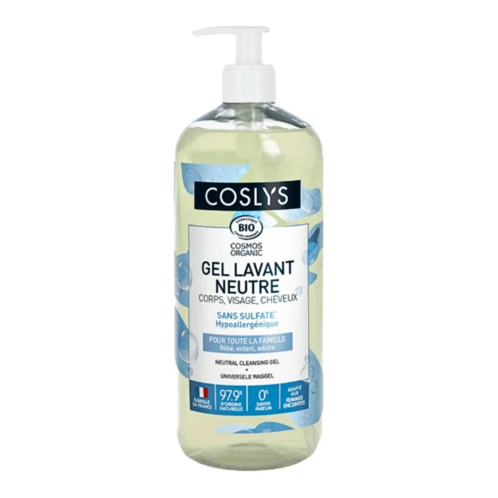 Coslys Gel Lavant Neutre 1 L – flacon