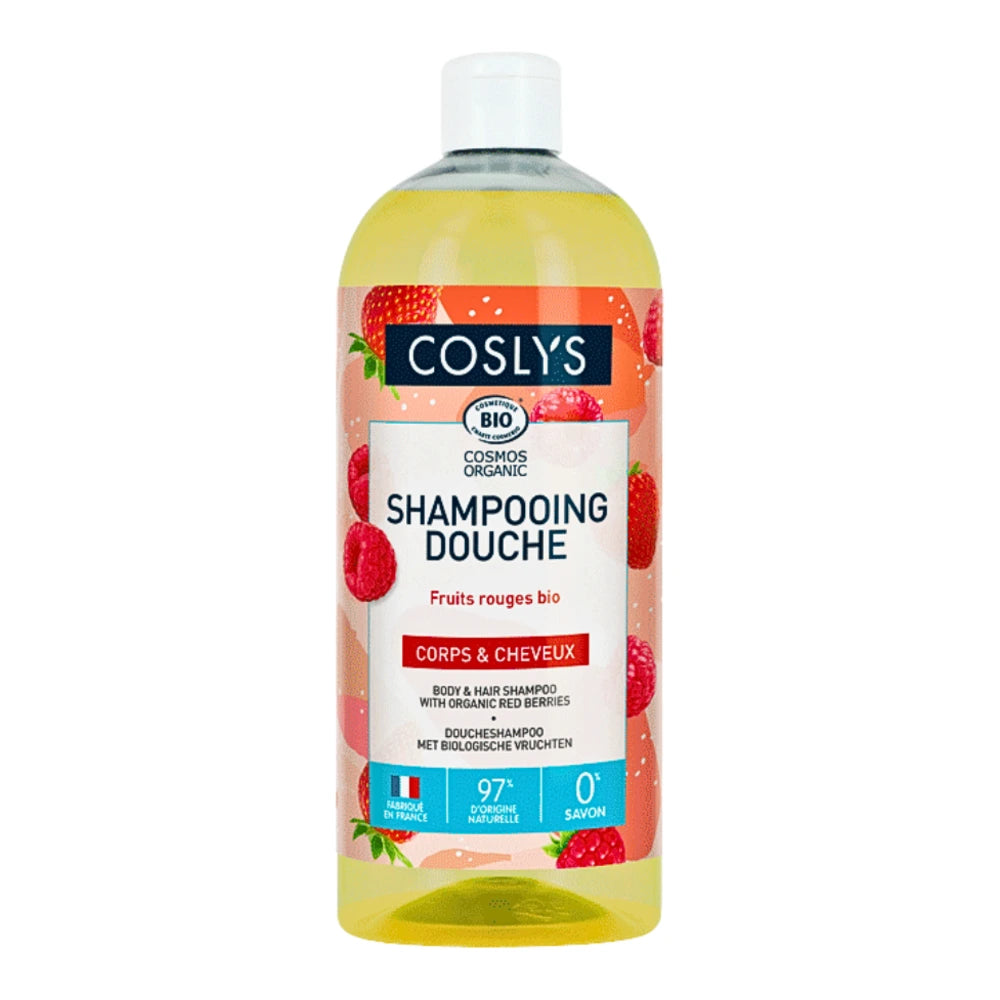 Coslys Shampooing Douche Fruits Rouges 1 L – flacon