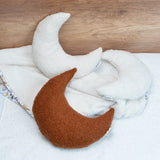 Bambidou Coussin Lune Bouclette - Ivoire