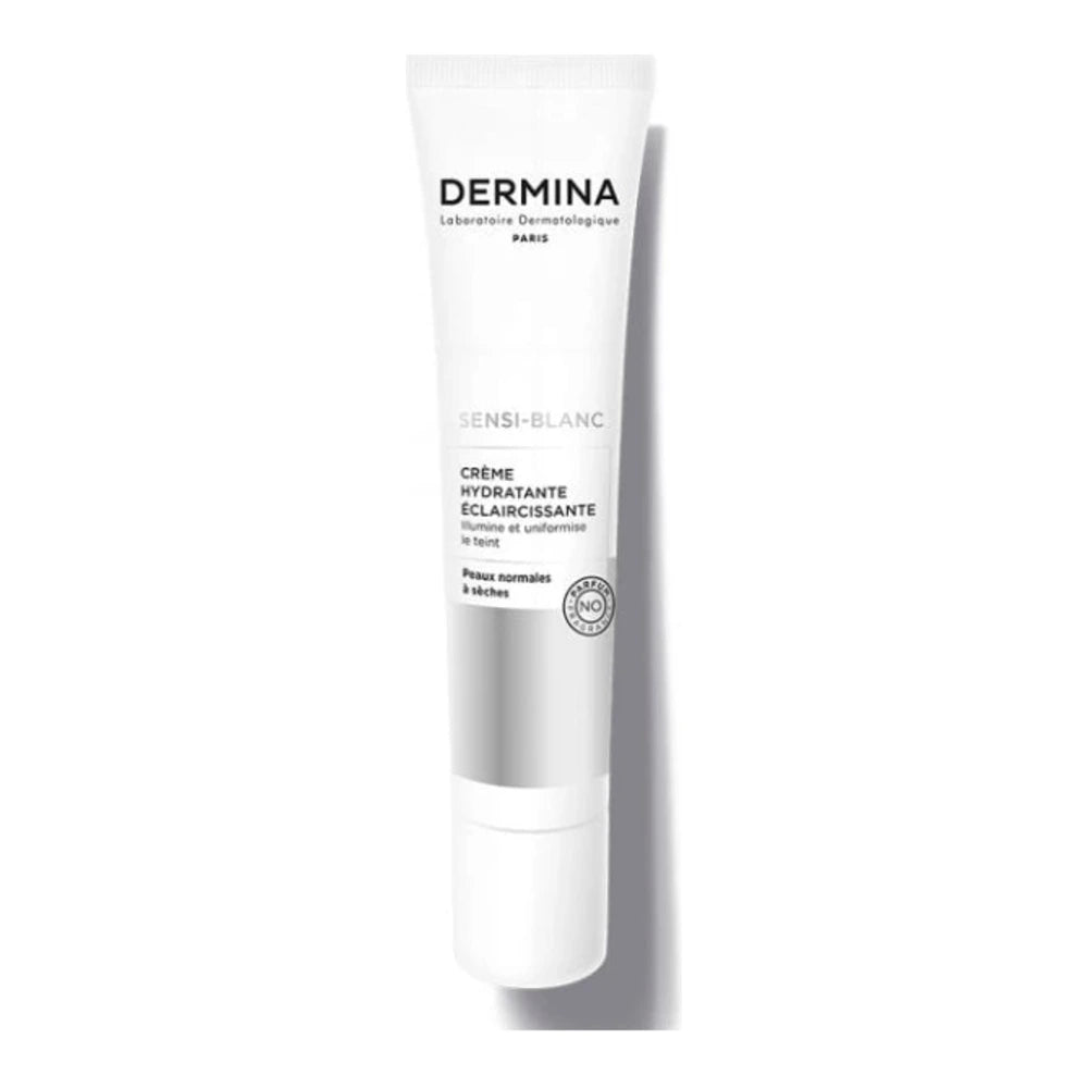Dermina Sensi-Blanc crème hydratante éclaircissante peaux normales à sèches 40 ml
